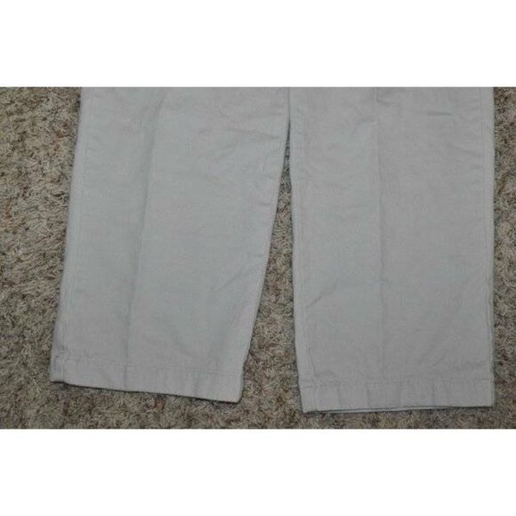 Boys Khakis The Childrens Place Pants 14 Beige Flat Front Adjustable Waist Dress - Picture 3 of 5